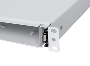 19-дюймовая оптоволоконная распределительная коробка 1U 12xSC Duplex