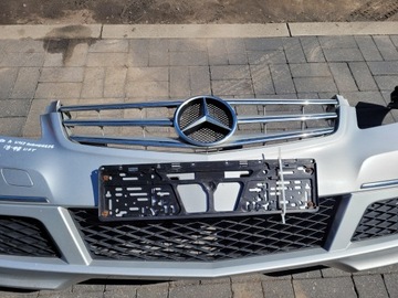 фото thumb №8, Mercedes a w169 avangarde 08-12 рестайлинг бампер переднее решётка радиатора