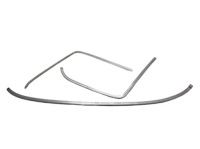 Купити Mercedes s w126 72- накладки хром скло задній, фото thumb