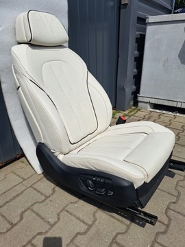 фото thumb №11, Сиденья диван кожа bmw f15 x5 комплект перед зад
