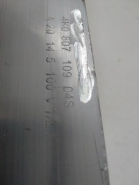 фото thumb №11, Балка alum усилитель audi a6 c8 2018- 8k0807109