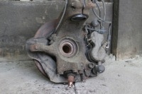 Амортизатор поворотный кулак левый перед ducato 3 boxer Оригинал, фото thumb