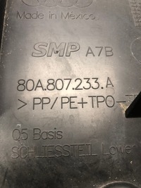 фото thumb №8, Audi q5 ii 80a захист плита pod бампер 80a807233a