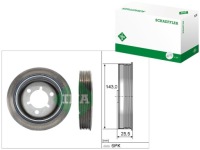 Шкив коленчатого вала ina 544014510 citroen c4 2 b7 с Разборки, фото thumb