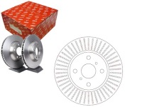 фото thumb №1, Тормозные диски тормозные 2szt toyota перед iq 1,0 08- trw