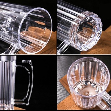 Пивная кружка Прозрачная пивная кружка Barware 600мл