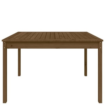 КОРИЧНЕВЫЙ САДОВЫЙ СТОЛ 121X82,5X76СМ, СОСНА