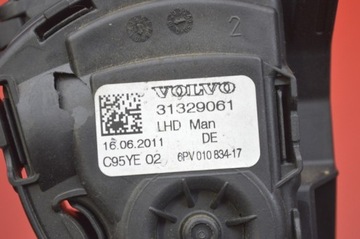 фото thumb №9, Потенціометр педаль газу eu 31329061 volvo s60 2 ii 2.0 d3 163 km 10-13