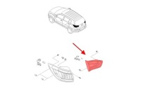 фото thumb №9, Kia sportage iii sl 2014-2015 фара кришки задньої ліва 924053w500