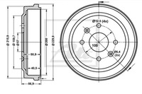 фото thumb №10, Барабан гальмівний. chevrolet aveo 08- chevrolet spark