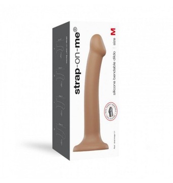 STRAP-ON ME Bendable Dildo Double Density CaramelM