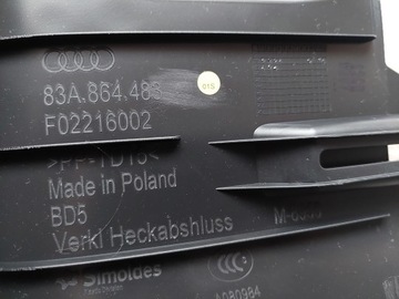 фото thumb №10, Пластик - накладка - захист ременя заднього - audi q3 ii - 83a