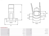 фото thumb №4, Кольцо / komutator генератора as-pl