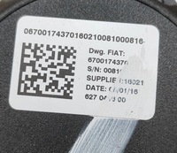 фото thumb №6, Maserati ghibli 2016 левая сторона pas безопасности сиденье заднего