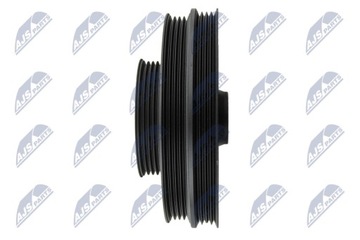 фото thumb №9, Колесо ременное вала коленчатого honda crx iii 1.6 esi