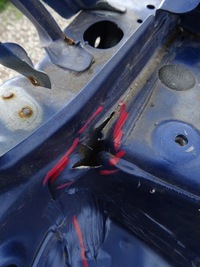 фото thumb №15, Nissan iv x-trail t33 лонжерон чверть права перед поріг блок двигуна rby 2022-