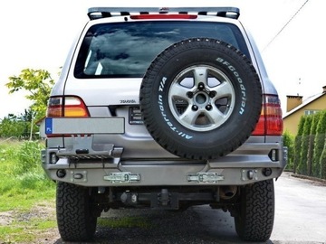 фото thumb №7, Toyota land cruiser 100 бампер зад задній сталевий