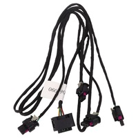 фото thumb №8, Набор ремонтный жгуты провод pdc заднего бампера 61129306090 чёрный