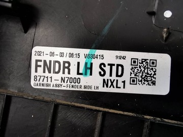 фото thumb №16, Hyundai tucson iv 20- планка na крило лівий перед 87711-n7000