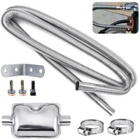 фото thumb №1, Wąż випускний do автомобіля труба обігрівача повітря труба вихлопна 2,5 cm