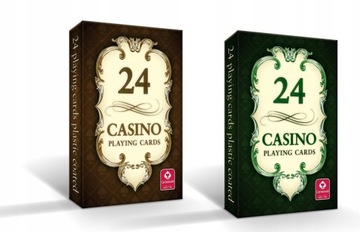 GRA KARCIANA dla Dzieci 24 Karty CASINO Klasyczne