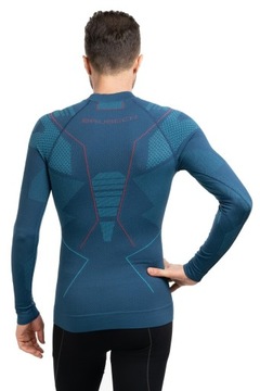 Koszulka termoaktywna na zimę męska Brubeck Thermo Ls13040 a-jeans xl