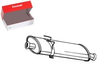 фото thumb №1, Гасник системи випускний середній opel movano a renault master ii