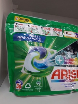 ARIEL Pods+ Lenor Unstoppables капсулы 36 стирок