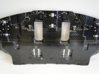 Mercedes накладка під  бампер передній дифузор карбон amg gt 190 black series Зі Шроту, фото thumb