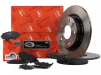 фото thumb №2, Trw гальмівні диски+ гальмівні колодки задня mazda 3 bm 265mm