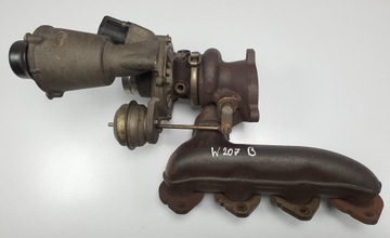 фото thumb №1, Турбонагнетатель турбина коллектор mercedes w207 cgi