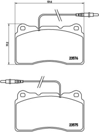 фото thumb №13, Brembo гальмівні колодки гальмівні citroen c8