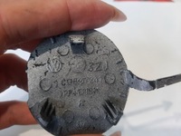 фото thumb №4, Volkswagen new beetle 9c заглушка фаркоп бампера перед 1c0807241