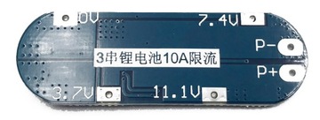 BMS 3S 10А 12,6В литий-ионный 18650