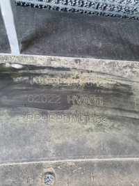 фото thumb №13, Бампер перед переднє qashqai 2 ii j11 рестайлінг 17- накладка 62022-hv00h розпилювач