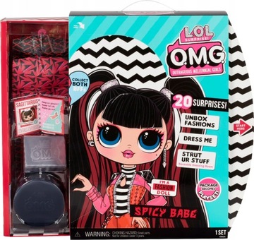 КУКЛА LOL OMG FASHION SPICY BABE 572770 серия 4