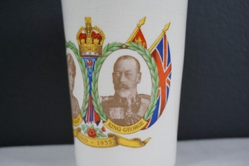 Серебряная юбилейная кружка 1935 г. Георг V Мария Английская