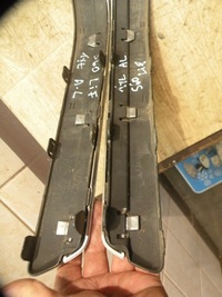 фото thumb №8, Volvo s60 04-09 молдинг бампера задняя хром комплект