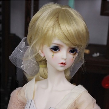 1 шт. парик куклы BJD светлый парик своими руками