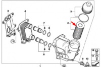 фото thumb №9, Фільтр оливи bmw 1 e81 11427807177 новий оригінальний