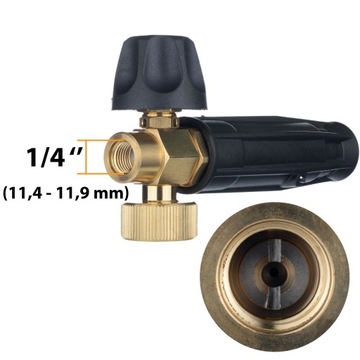 ПЕННЫЙ ШКАФ 1000МЛ 1Л ДЛЯ МАШИНЫ ПОД ДАВЛЕНИЕМ KARCHER NILIFSK 1/4F ПЕНА