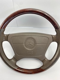 фото thumb №12, Воздуховод колесо руля деревянный кожаный mercedes w124 r129 w140 c140