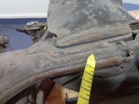 Citroen ds5 hybrid 2.0 hdi 4x4 балка підвіска задня підрамник задня 9803339380 Зі Шроту, фото thumb