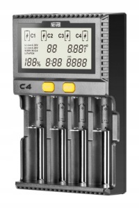 Newell C4 SUPRA LCD зарядное устройство AAA AA R6 R03 18650