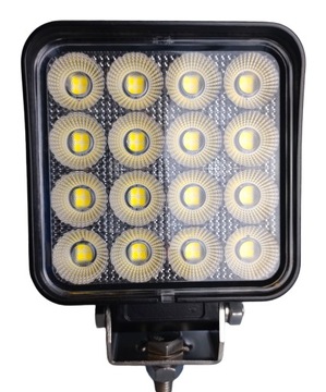 фото thumb №6, Лампа светодиодная rozproszona рабочая 64 led диоды osram галоген дальний свет 12-24v