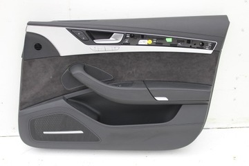 фото thumb №7, Audi a8 довгий боковина двері обшивки 4h d4 4h1867103 дверні оббивка чорні