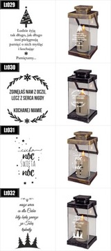 ZNICZ personalizowany LED z grawerem dla dziecka