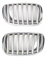 фото thumb №1, Bmw x6 e71 2008- решітка радіатора решітки радіатора хром p+l