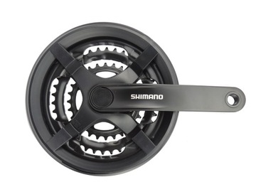 Korba Shimano Tourney FCTY301 6/7/8 48x38x28 Śruby montażowe w zestawie