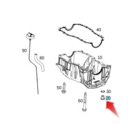 фото thumb №3, Болт сливная масла mercedes a6079900023